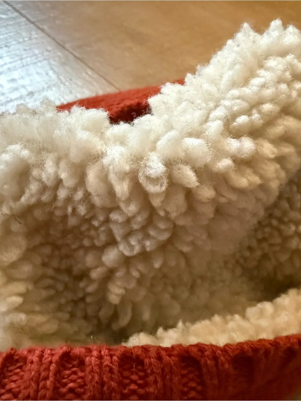 Gymboree 2000s 'Cowboy' Sherpa-Lined Hooded 100% cotton Knit sweater 3-6 months